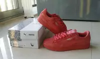 puma suede platform rihanna ii dragon scales red,puma classic sneakers